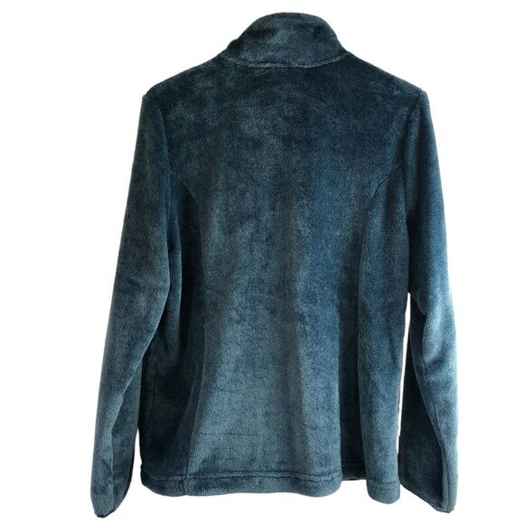 Stoic Women’s Quarter Teal Full Zip Fleece Pullover Sz M - Picture 3 of 11